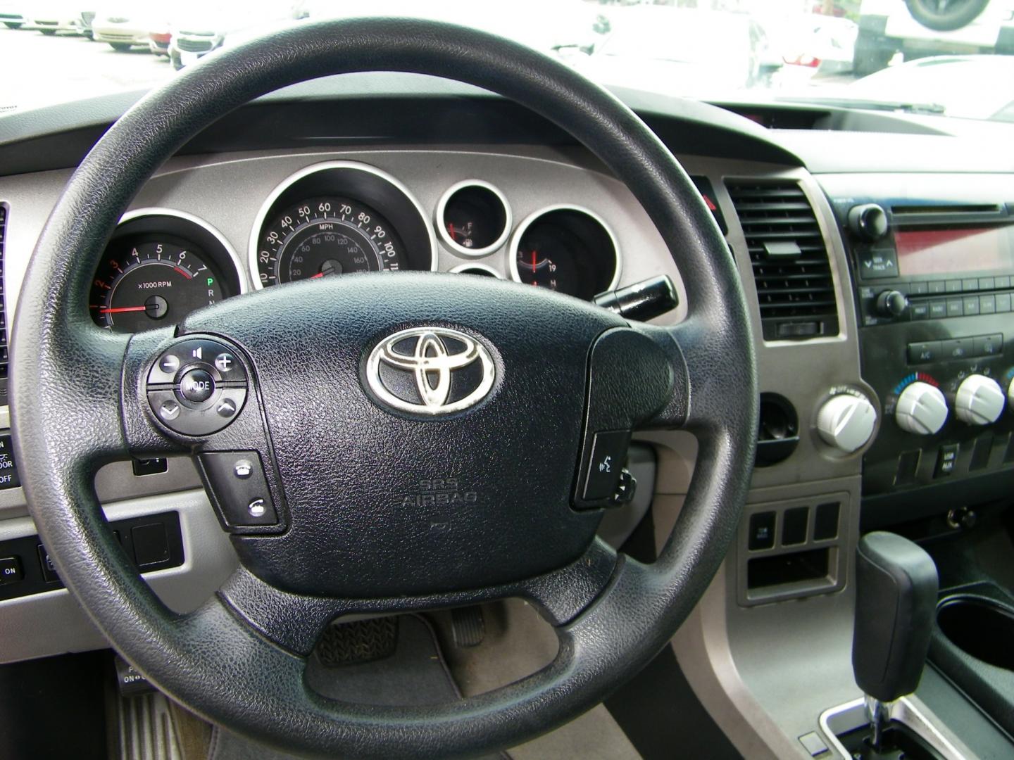 2010 Maroon /Gray Toyota Tundra SR5 Double Cab 4.6L 2WD (5TFRM5F14AX) with an 4.6L V8 DOHC 32V engine, 5-Speed Automatic Overdrive transmission, located at 4000 Bee Ridge Road, Sarasota, FL, 34233, (941) 926-0300, 27.298664, -82.489151 - Photo#17